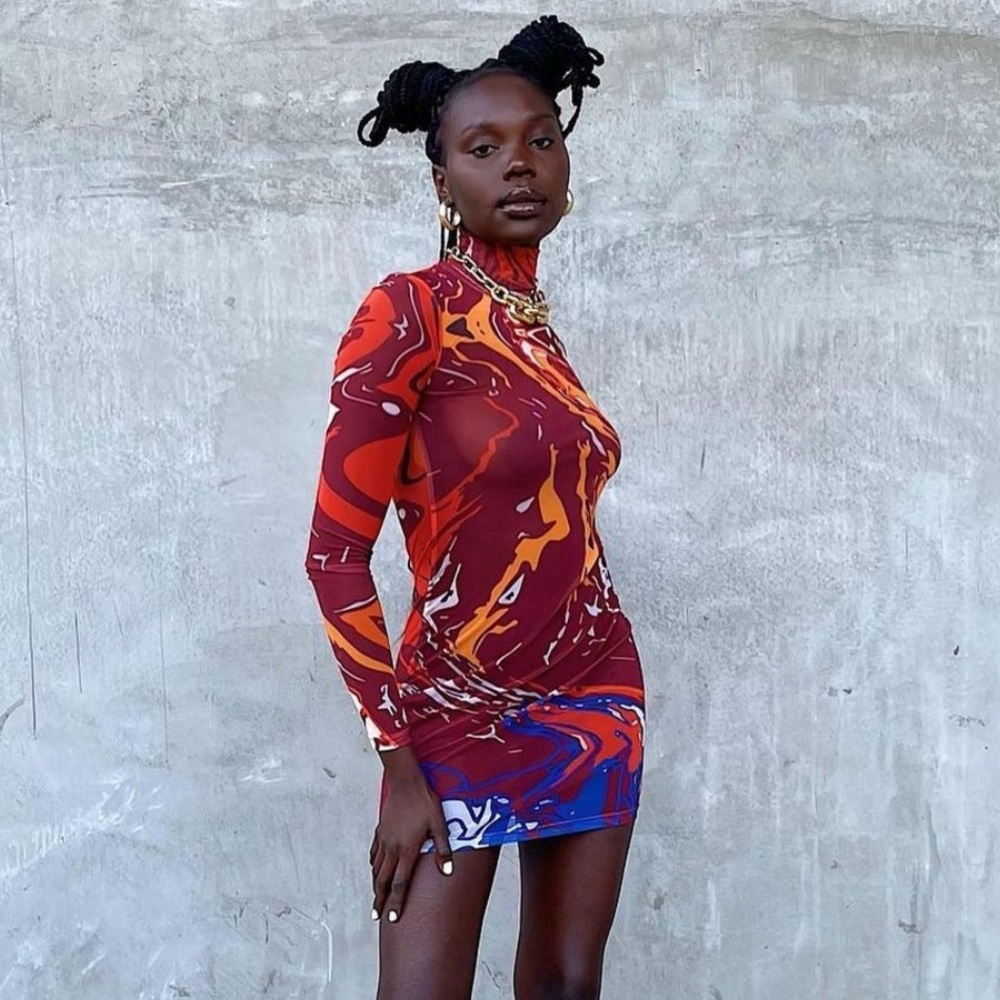 Kai Collective Mesh Dress